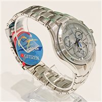 Orologio Citizen Uomo Radiocontrollato in Acciaio AT1084-50B - AT1084-50B